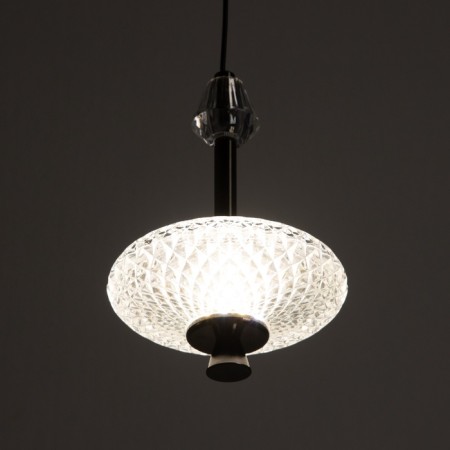 Lamp "Aladard" LED 10W 3000-6000K black chrome 13.5x13.5x21.5-121 cm-4