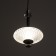 Lamp "Aladard" LED 10W 3000-6000K black chrome 13.5x13.5x21.5-121 cm
