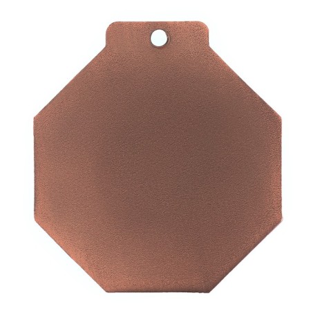 Prize medal "3 place", d = 5 cm., Bronze color-4