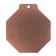 Prize medal "3 place", d = 5 cm., Bronze color