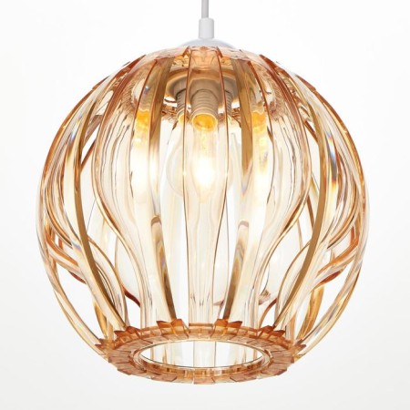 Lamp Bayerlux 8330/1, 1he27 15W, brown 23x21+60 cm