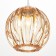 Lamp Bayerlux 8330/1, 1he27 15W, brown 23x21+60 cm