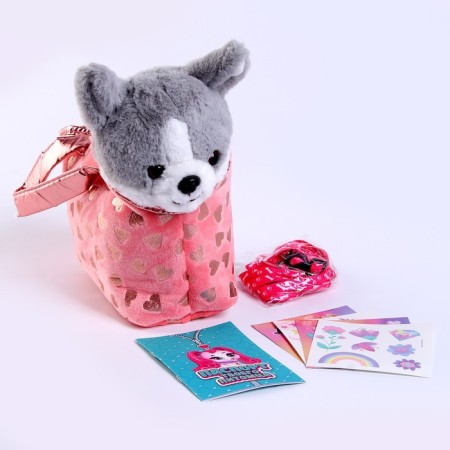 Soft toy in the Baby Molly bag, mix-6