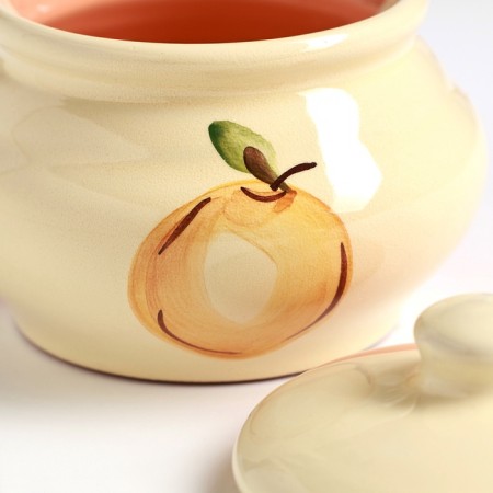 A baking pot "Big" 0.25l / 10.5x10cm, peach kiss-2