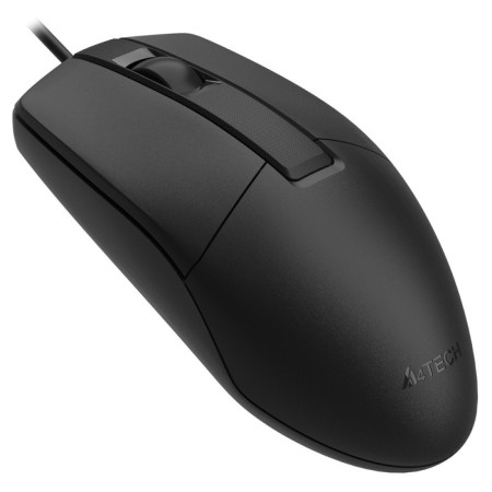 Mouse A4Tech OP-330, optical, wired, 1000DPI, USB, black-8