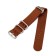 Solomon watch strap, 24 mm, L-27 cm, brown