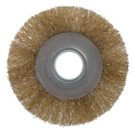 Metal brush for ushm scrap, flat, landing 22 mm, 100 mm-3