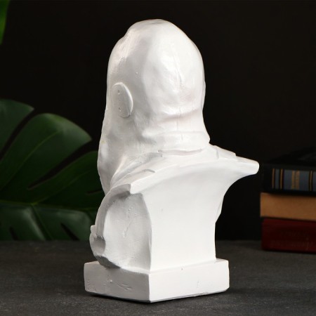 Bust Gagarin Yu.A., White 25x17cm-2