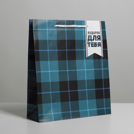 Gift Package Laminated, packaging, Real Man, Ml 21 x 25 x 8 cm-2