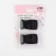 Fastex 25 mm, load up to 15 kg, 2 pcs, in a blister, black color