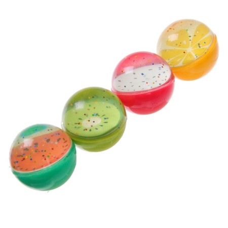 Rubber ball "Fruits", 4.5 cm, species mix-3