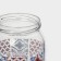 Glass Bank for bulk products "Mosaic", 1 liter