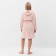 Women's bathrobe, pink color, size 56
