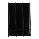 Vertical tray for papers, 3 compartments, metal mesh, black