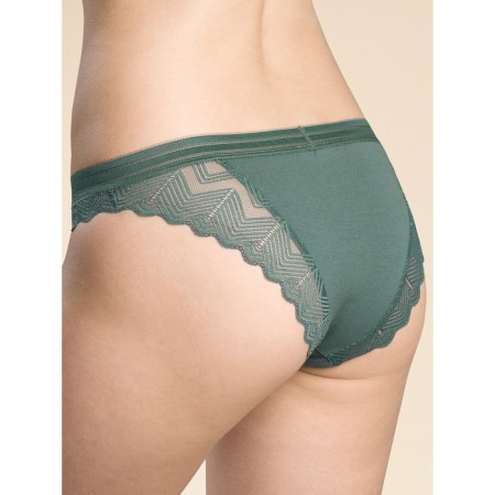 Female cowards, size 46, green color-1