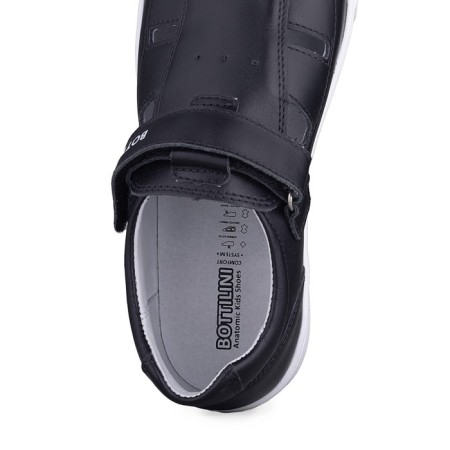 Polobotins for children, size 33, black color-2
