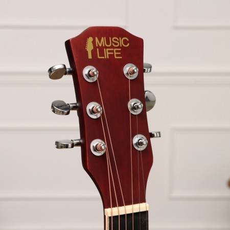 Acoustic guitar Music Life YD-D38Q, beige-1