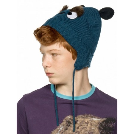 Hat for boys, size 53-54, blue color-2