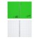 Notebook A5 80 sheets in a cage on a spiral Erichkrause Motion, with a plastic cover green,