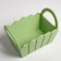 Wooden Kashpo 25.5 × 16.5 × 17.5 cm "Maria", side handles, MDF, olive