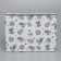 Box the team "bumps", white, 27 x 21 x 9 cm, new year