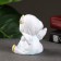 Figure "Angel with two flowers in the hair" 7x8x9cm
