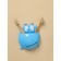 Holder for the hippo toothbrushes, on suction cups, the color of mix