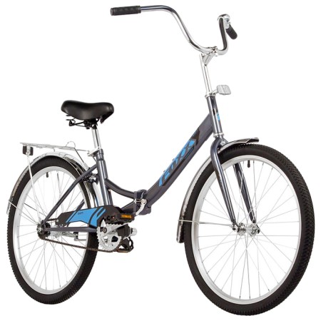 Bicycle 24 "Foxx Shift, folding, gray color-1