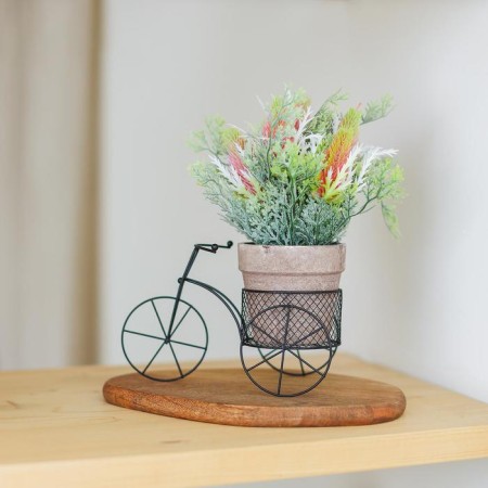 Flower stand “Bicycle”, d = 8 cm, 18 × 10 × 13 cm, black color-4