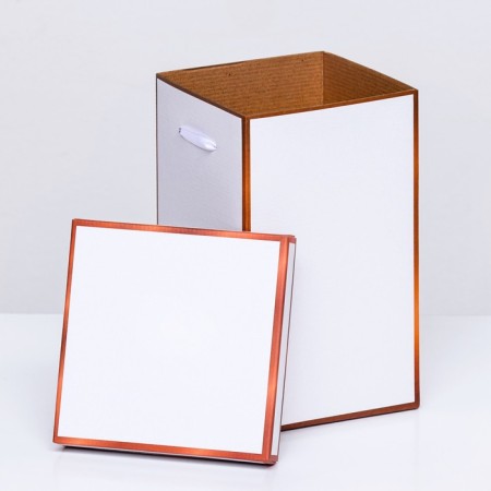 Folding box, gold, 14 x 23 cm-4