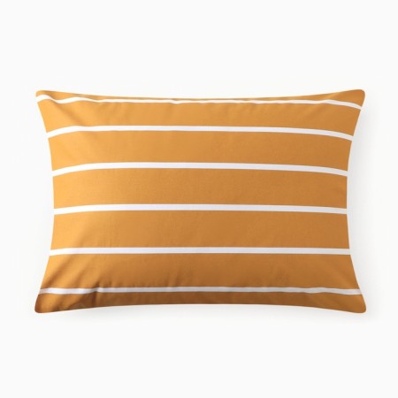 Pillowcase Ethel "Mustard Stripes" 50*70cm, 100% cotton, Poplin 125g/m2