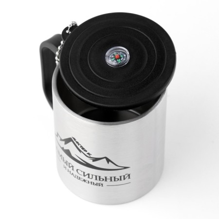 Thermal circle, 180 ml, tourism "strong and reliable", retains heat 2 hours, compass-3