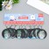 Брелок PVC "Девушка с букетом" 6,2х6,2 см