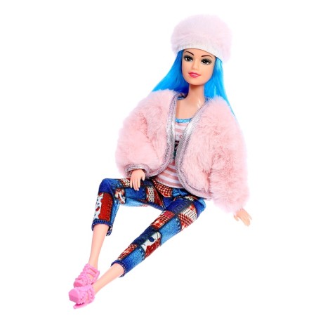 Miranda hinge doll with accessories, mix-15