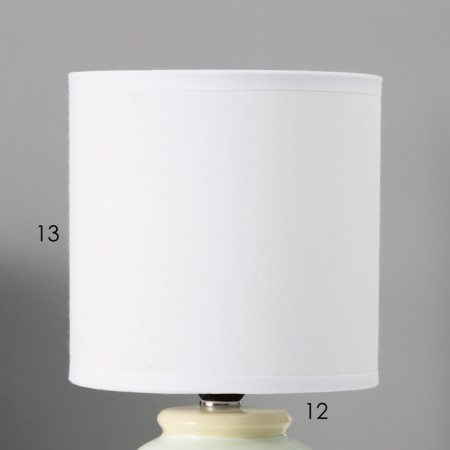 Board lamp with lampshade Risalux "Tiger" Children's, E14, 40 W, Green, 13 × 13 × 27 cm-4