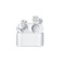 Headphones 1more Pistonbuds Pro EC302, vacuum, noise reduction, BT 5.2, 38/410 mAh, white