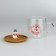 Glass mug with a "happy New Year" lid, 350 ml