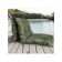 The cushion is three-section, size 50x150 cm