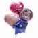 A set of balloons "daughter", foil, 4 pcs.