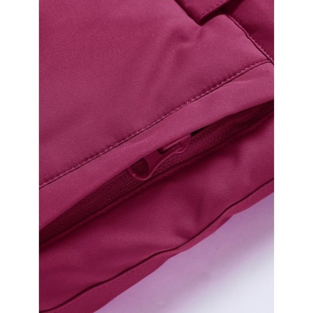 Ski costume for a girl, height 110 cm, burgundy color-13