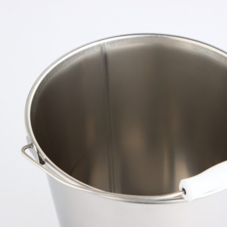 A bucket with a lid, 10 l, d = 26 cm, stainless steel-3