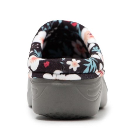 Galosha women, gray/flowers, size 36-37-2
