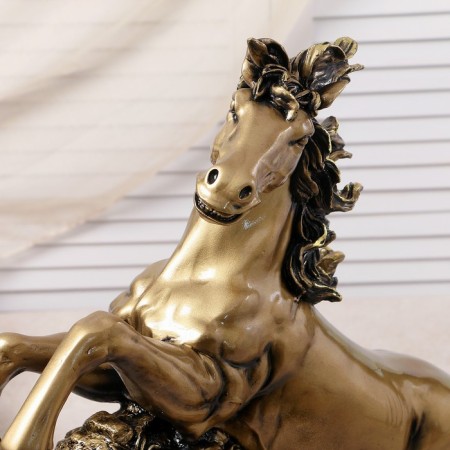Table watch "Horse", Color Gold, 51x39x17 cm Mix-4