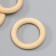 Wooden rings d = 50 ± 3 mm (set 3 pcs) without coating