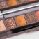 Palette of eyelids, with pearl shine, 8 colors