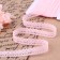 Capricon lace, 12 mm × 10 ± 1 m, light pink color