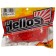 Bait silicone cancer Helios Omar Pepper Red, 5.2 cm, 15 pcs. (HS-24-030)