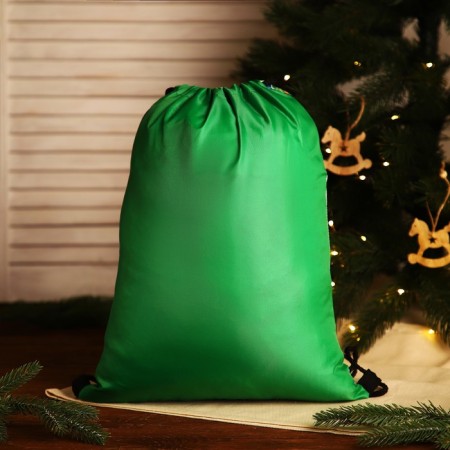 New Year's bag on the lace, the color is green-2