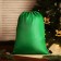 New Year's bag on the lace, the color is green