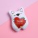 Magnet "bring love", cat